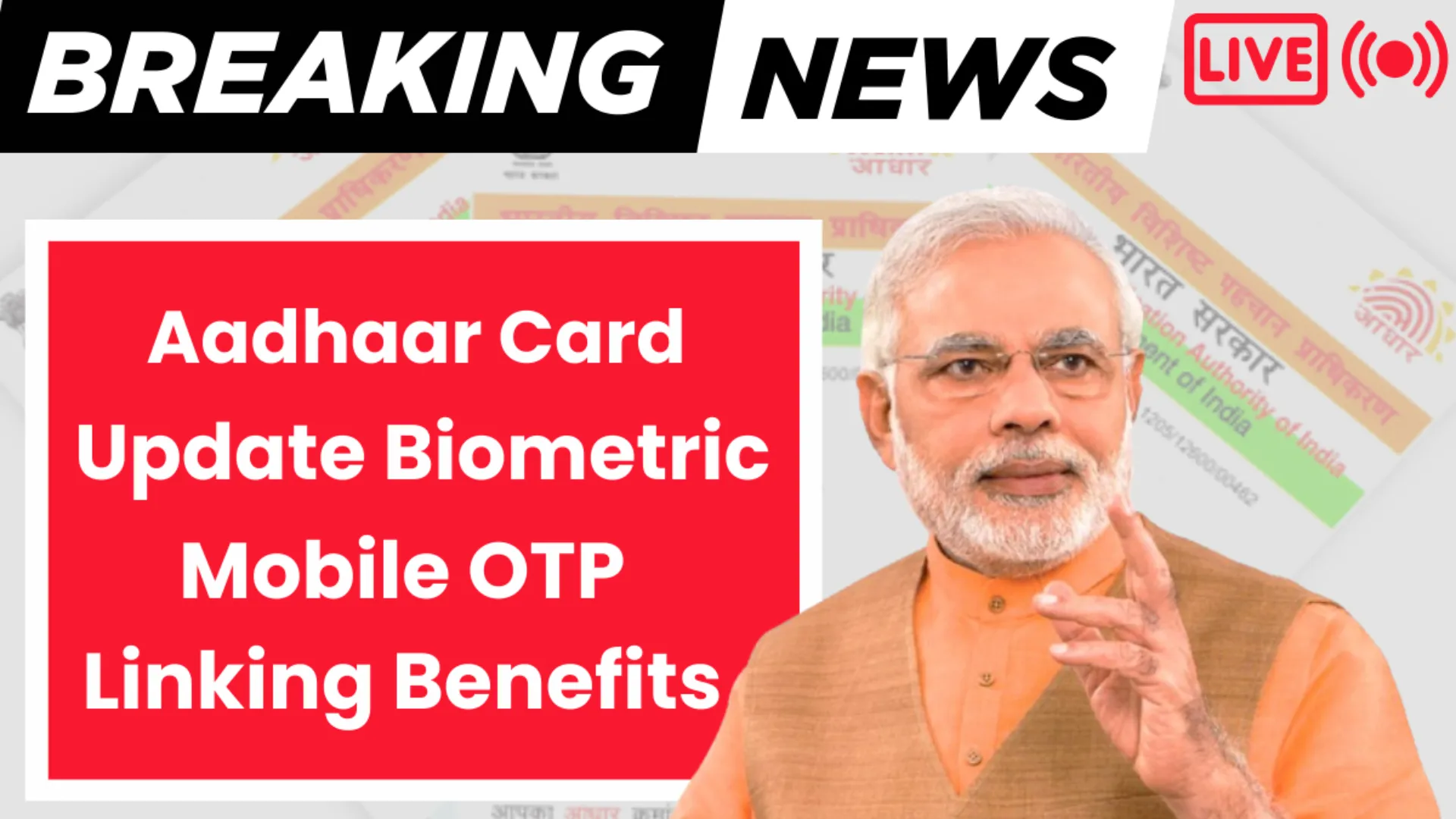 Aadhaar Update February 2026: New Biometric Rules and Mobile OTP Benefits You Should Know