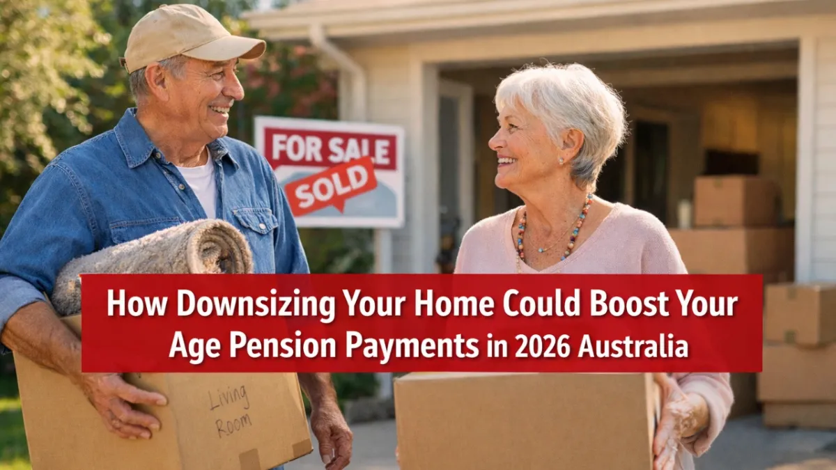 The Surprising Way Downsizing Your Home Could Increase Your Age Pension Payments