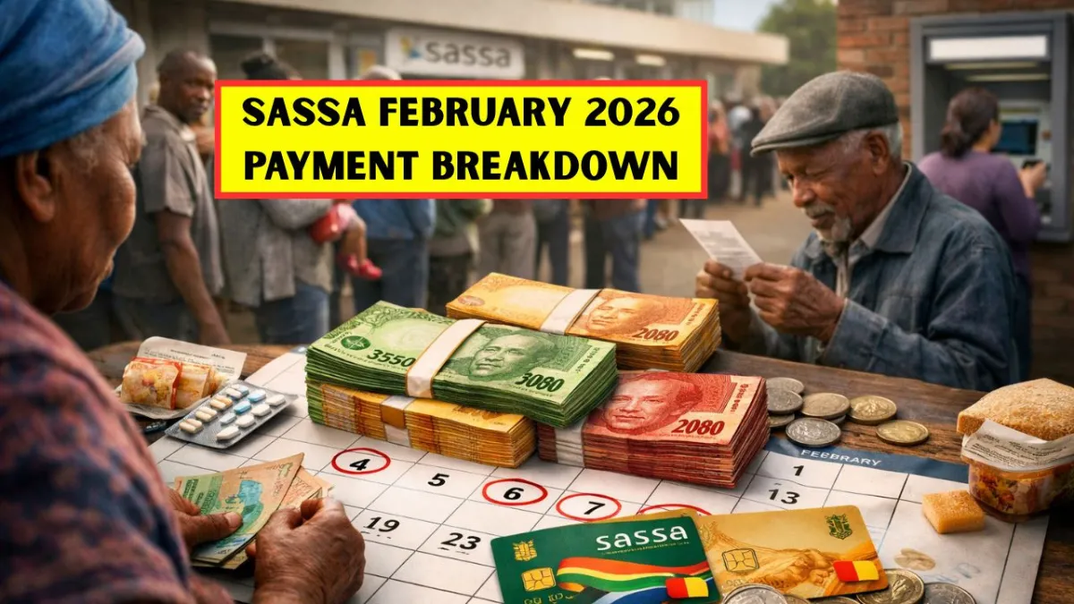 SASSA February 2026 Grant Schedule Revealed: Full Payment Dates, Amounts, and New Updates
