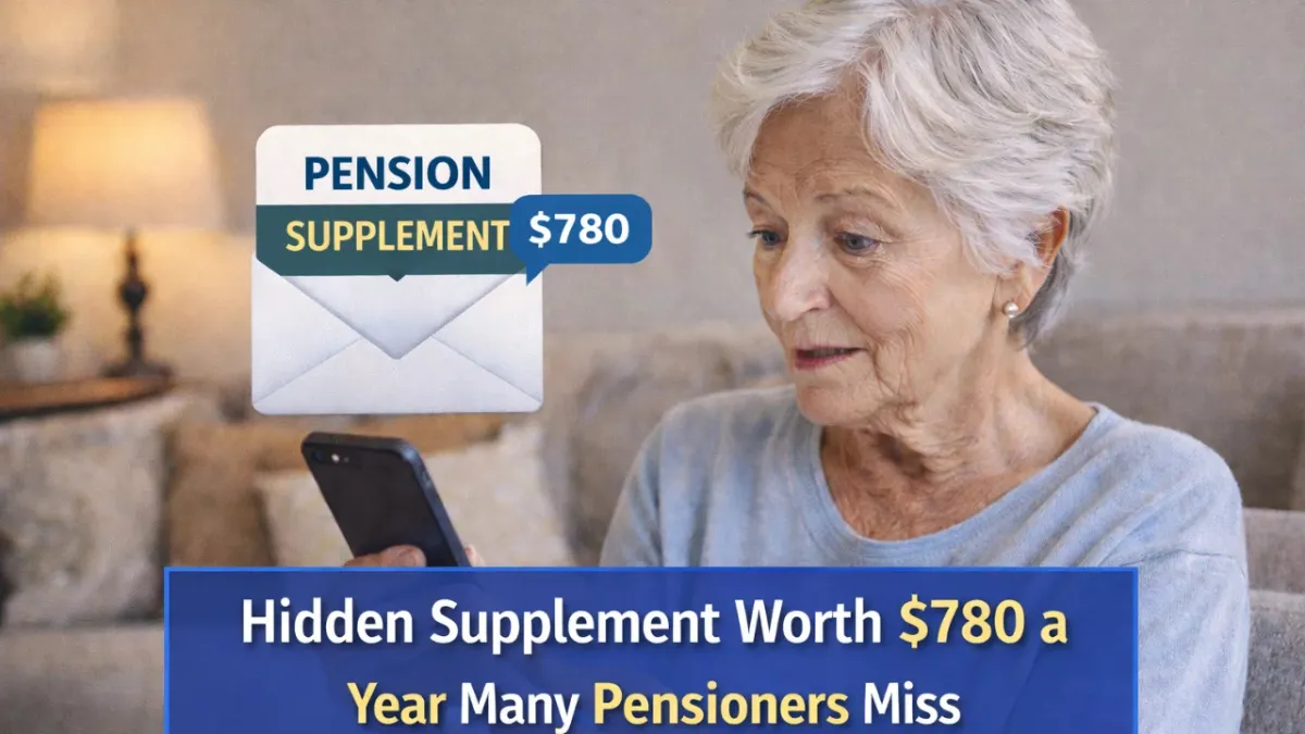 Hidden $780 Pension Supplement in 2026: Thousands of Australian Retirees May Be Missing Out