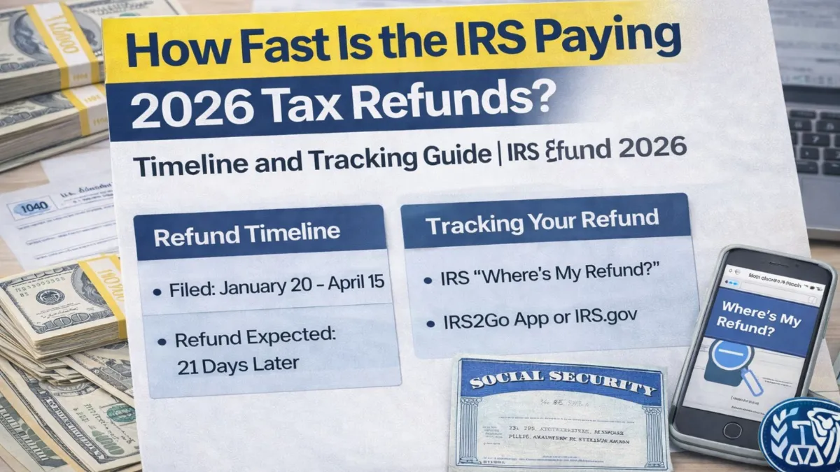 IRS Tax Refund 2026: Exact Processing Time, Payment Dates, and Hidden Rules Every Taxpayer Should Know