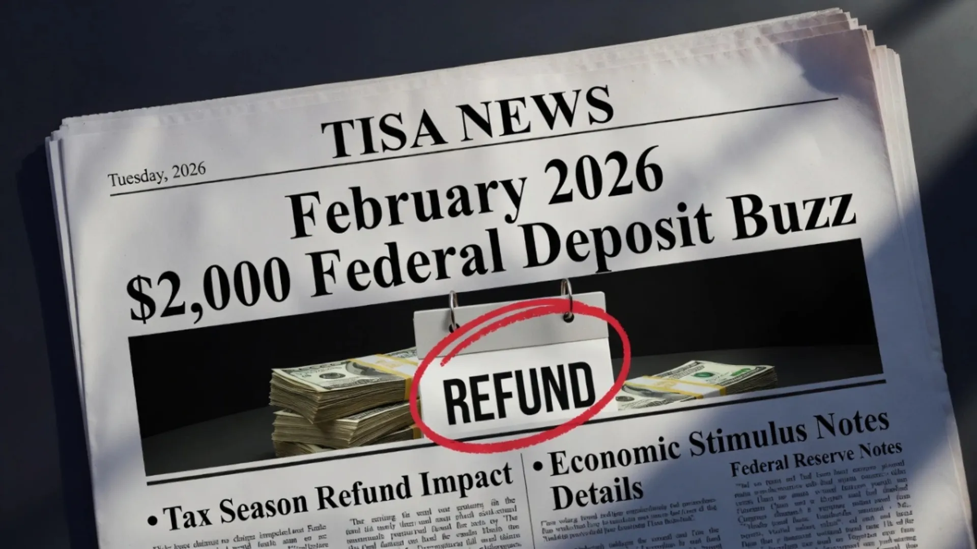 $2,000 Federal Deposit in February 2026? Latest Update on Eligibility, Rules and Payment Timeline